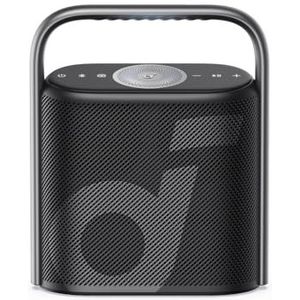 soundcore Motion X500 Draagbare Bluetooth-luidspreker, draadloze immense spatial audio, 3 × gedetailleerde draadloze Hi-Res, 3 drivers, opwaarts gericht harmonieus licht (gereviseerd)