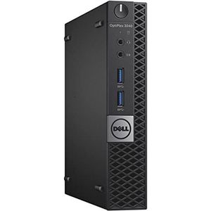 Dell Mini PC 3040 Micro Intel i3-6100T RAM 8 GB harde schijf 250 GB HDMI Windows 10 WiFi (Refurbis)
