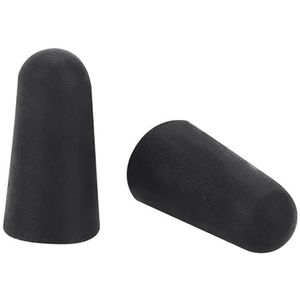 Oordopjes van schuim, paar zachte ruisonderdrukkende oordopjes met hoes om te slapen en te leren, geluiddichte PU-oordopjes voor volwassenen
