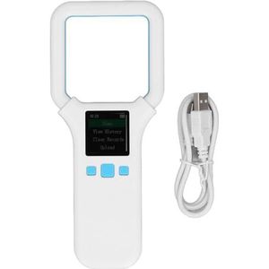 Dier Tag Reader Handheld Huisdier Microchip Scanner 134.2 Khz 125 Khz RF Huisdier Chip ID Scanner voor EMID FDX B ISO11784 85
