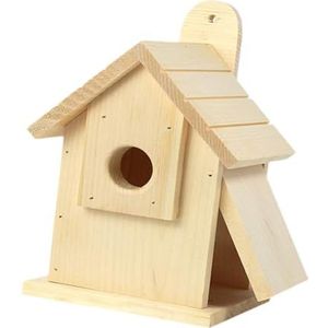 Colcolo Vogelhuis van hout Creatief, eenvoudig te gebruiken kolibrieshuis voor buiten