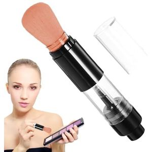 Intrekbare applicatortool, reisspray-applicatorkwast - Intrekbare poederkwast applicatorkwast, draagbaar make-uppenseel applicatorgereedschap voor dames, klein