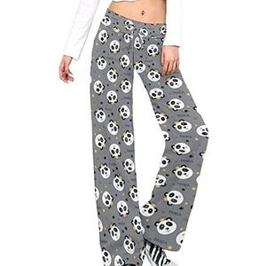 Prinses Panda Yoga Broek Voor Vrouwen Casual Broek Lounge Broek Trainingspak met Trekkoord S