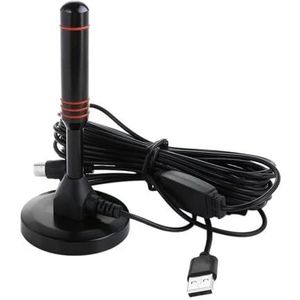 TV-antenne Binnen HD Buitenantenneset 8000 Km Versterkte Digitale Antenne For Tv-ontvanger Met Magnetische Voet Eenvoudig Brede Compatibiliteit(A)
