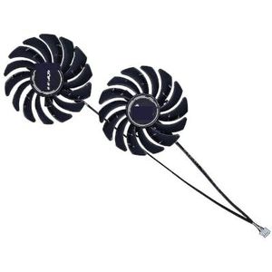 PLD09210B12HH, grafische kaartventilator, GPU-videokoeler, voor MSI RX 5500XT voor GAMING, RTX 2070 2070S VENTUS voor RX5500XT voor Mech, 2 stuks/set
