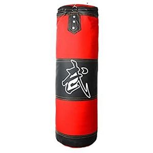 Bokszak drielaagse bokszak hangende accessoires rode hangende holle zandzak Taekwondo tuimelaar bokszakken (kleur: 80 cm)