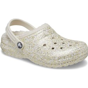 Crocs Unisex Classic Lined Clogs voor kinderen glitter, Stuk, 21 EU