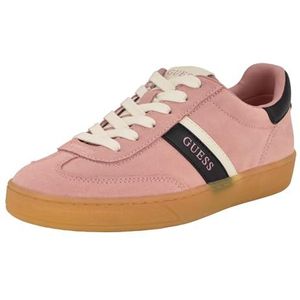 GUESS Dames Nolinas Sneaker, lichtroze/wit 680, 6.5 UK, Licht Roze Wit 680, 39.5 EU