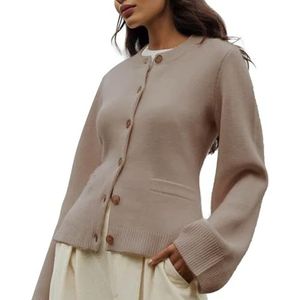 TONGFENG - Cardigan - Dames - Lichte Damesjas met Lange Mouwen - Outdoor Vesten