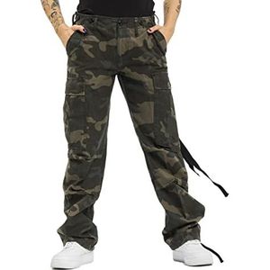 Brandit Vrijetijdsbroek voor dames, camouflage (dark camo), 28