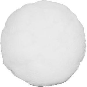 Haus und Deko Polyester vulkussen kussenvulling wit decokussen sofakussen hoofdkussen rond kussen ca. 50 cm