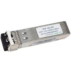 SFP-transceiver 10G-SFP-ZR-80km SFP+ 10G Duplex LC 1550nm voor FTTX (5 stuks)