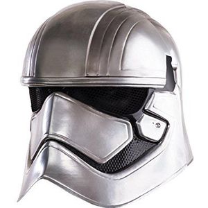 Rubie's Officiële 2-delige kapitein masker helm Star Wars Phasma, kostuum voor volwassenen, één maat