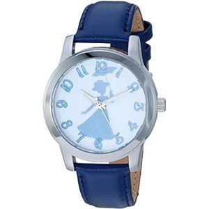 Disney Volwassen Casual Sport Analoge Quartz Horloge, Blauw, Quartz Beweging