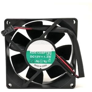 8CM KDE1208PTB3 8025 12V 1.4W 2 3LInes Computer cooling fan HZDO(3WIRE)