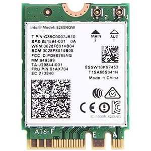 Intel Dual Band Wireless AC 8265AC 8265 NGFF wifi-kaart gebruiken voor 8265 AC AC8265 8265NGW m. 2 NGFF 2.4/5GHz Bluetooth 4,2 WiFi Wireless Card 867Mbps