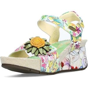 Laura Vita sandalen voor dames Barry 36, grootte:37, kleur:Groen