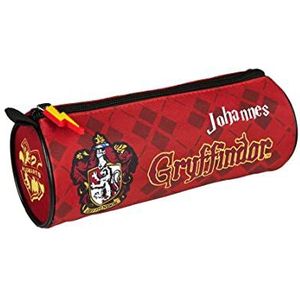 Undercover Harry Potter etui met naam, Hogwarts Gryffindor Slytherin, gepersonaliseerd schooletui voor kinderen, schoolspullen voor jongens en meisjes, rood, pennenetui