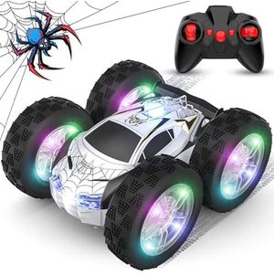 Euakee Op afstand bestuurde auto, 2,4 GHz RC auto met sprays, All Terrain RC Cars, speelgoed, cadeaus voor kinderen, jongens, meisjes vanaf 6, 7, 8, 9, 10, 11, 12 jaar