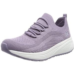 Skechers 117256 Mve Sneakers voor dames, Mauve Heather Engineered Knit, 38 EU