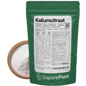 Saporepuro Kaliumcitraat poeder 200 g