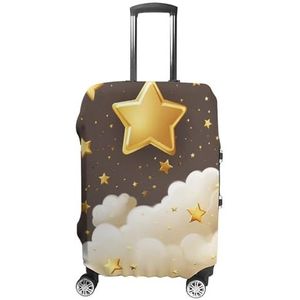NTVOWPZO Reisbagagehoes, spandex kofferbeschermer, wasbare bagagehoezen, beauty-vlinder, elastische krasbestendige bagagehoes, beschermer, geschikt voor bagage van 45-70 cm, Stijl-3, XL