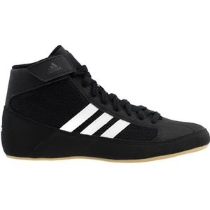 adidas HVC worstelschoen voor heren, Zwart/Wit, 44 2/3 EU