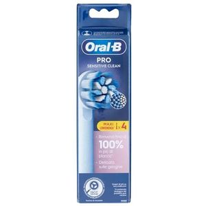 Oral B - Pro - Sensitive Clean - Opzetborstels - 4 Stuks