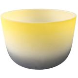 Fame Crystal Singing Bowl 12"" Yellow E4 432 Hz - Klankschaal