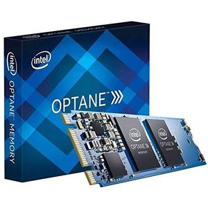 Intel Mempek1J032Ga01 Optane M10 Serie Geheugen, M.2 80Mm Pcie 3.0, 20Nm, 3D Xpoint, 32Gb, Zwart, Blauw