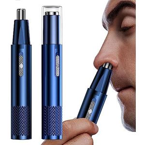 Elektrische neushaartrimmer | Neushaartrimmer voor heren | Neushaartrimmer voor heren Oplaadbaar, 2 in 1 tondeuse voor voet, baard, gezichtscliphaar, gemakkelijke reiniging Ingyun
