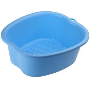 Kalttoy Plastic Grote Voet Bad Spa Bad Wastafel Emmer Voor Soaking Voeten Detox Pedicure Massage Draagbare 3 Kleuren