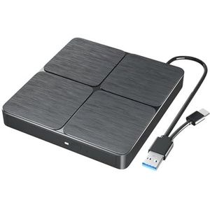 Externe DVD-drive USB 3.0 draagbare 3D-combospeler CD-DVD-brander for laptop-pc-computer notebook Windows 11
