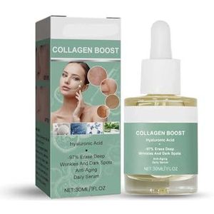 Collageen Anti-aging Serum - Hydraterende, Rimpelverminderende, Huidverstevigende Behandeling, Verheldert En Egaliseert De Huidtint(3PCs)