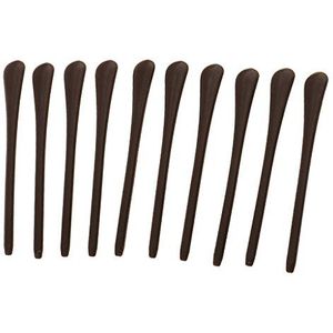 Siliconen - Temple End Tips - Bruin - 10 Stuk - Vervanging voor Brillen