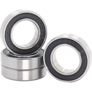 16287-2RS Lager, 16 x 28 x 7 mm, 4 stuks dubbel afgedichte 16287RS fietsendrager Smoothly voor motor/skateboard/industriële machine