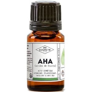 MY COSMETIK - AHA - Fruitzuren - Hydraterende, verhelderende, exfoliërende en anti-aging cosmetische werkzame stof - Cosmetische kwaliteit - 100% op plantenbasis - 5 ml