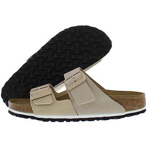 Birkenstock Unisex Arizona Sandal Split Ice/Sandcastle Birkibuc Birko-flor 39 N EU