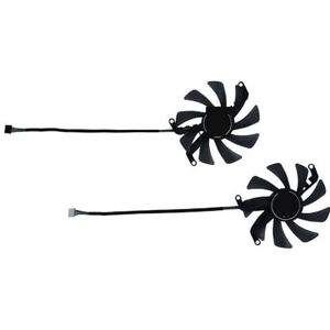2 stuks/set, videokaartventilator, T129215SU, FY09015M12LPA, voor KUROUTOSHIKOU RTX3060 voor GALAKURO, voor RTX 3060 Ti voor GAMING LHR(2 Plugs t129215su)