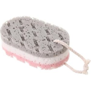 Drie Laag Bad Douche Spons Voor Volwassen Natuurlijke Scrub Douche Volwassen Miss Mannen Scrubber Masseren Verfrissende