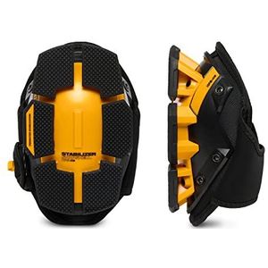 ToughBuilt TB-KP-G205 Stabilisator kniebeschermers, zwart geel, one size