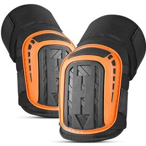 Kniebeschermers voor Werk, Professionele Comfortabele Kniebeschermers, Kniebeschermers voor Werk, Tuinieren, Tegelzetters, Bouwvakkers, Dakdekkers, Werkplaats, Vloerleggers