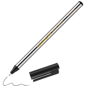edding 88 - Fineliner - zwart - 1 pen - ronde punt 0,6 mm - dunne vezelpen voor fijn en nauwkeurig schrijven, onderstrepen, tekenen - voor kantoor, school en thuis