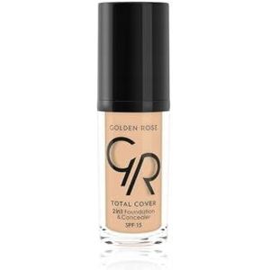 Golden Rose TOTAL COVER 02 Foundation & concealer 2-in-1