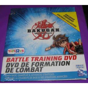 BAKUGAN EXCLUSIVE BATTLE TRAINING DVD MET GEAVANCED STRATEGIES