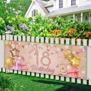 Gepersonaliseerde banners verjaardag voor verrassingsgeschenken verjaardagsbanner voor verrassingsgeschenken ouders voor buiten en binnen feestdecoratie