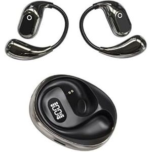 Vertaling Hoofdtelefoon, Draadloze Bluetooth Headset, Ai Headset Taalvertaler, Ondersteuning 75 Talen (zwart)