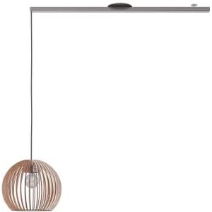 Lightswing® Single - Roestvrij Staal - 90cm - Ophangsysteem voor 1 Hanglamp - Verstelbare Lamp Systeem