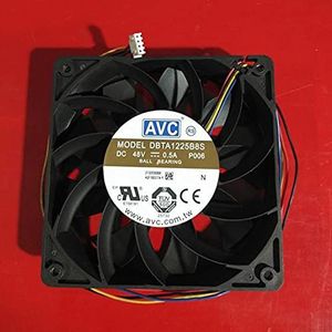 Original DBTA1225B8S 12CM 12025 DC48V 0.50A 4-wire PWM speed control switch fan