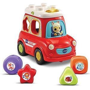 VTech - Mijn Totomobile of Shapes – speelgoed auto vormsorteerder / 1-3 jaar – Franse versie